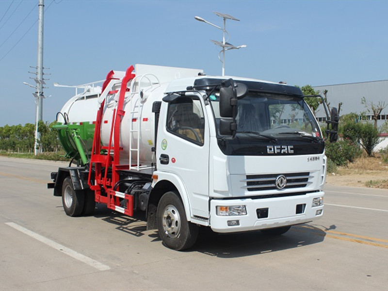 国六  东风D7  6方  餐厨垃圾车（泔水车）图片