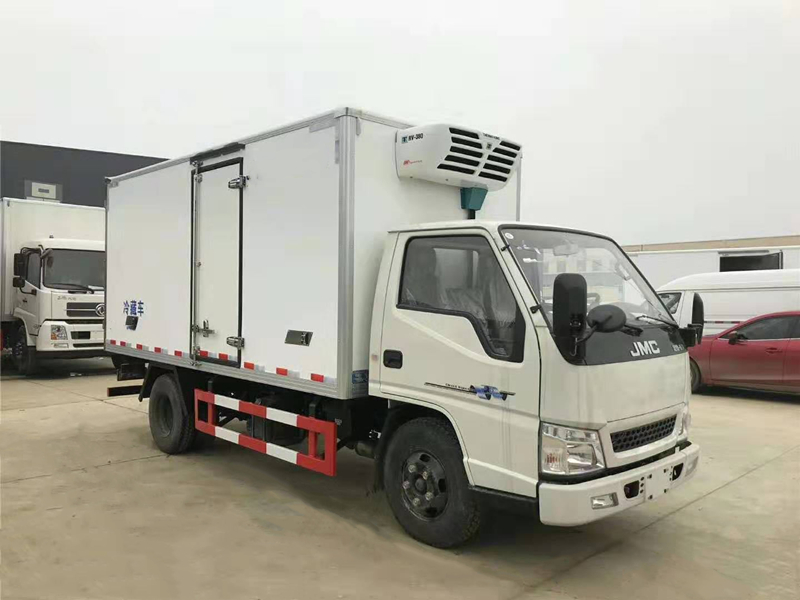 国六 江铃顺达 窄体 冷藏车 （厂家 最低价 直销 冷藏 运输 车 厢长4.2米）图片