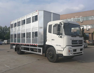 聚尘王牌HNY5180CCQD5型畜禽运输车1